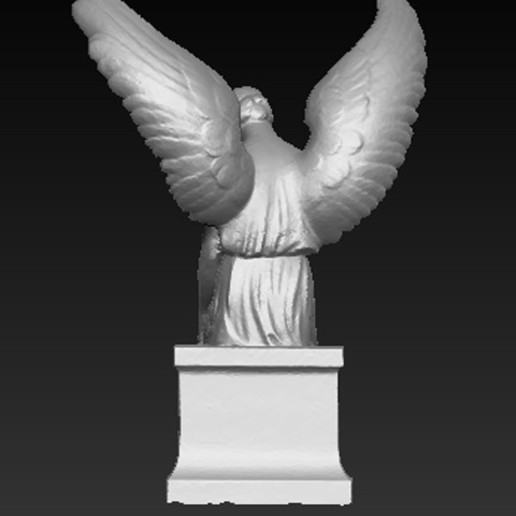 Download free OBJ file Angel Statue 1 3D Model • 3D print template ・ Cults