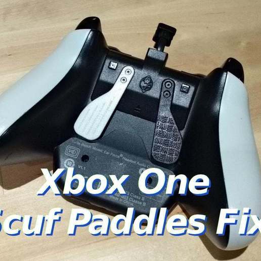 Download free 3D printer files Xbox One scuf paddles fix ・ Cults