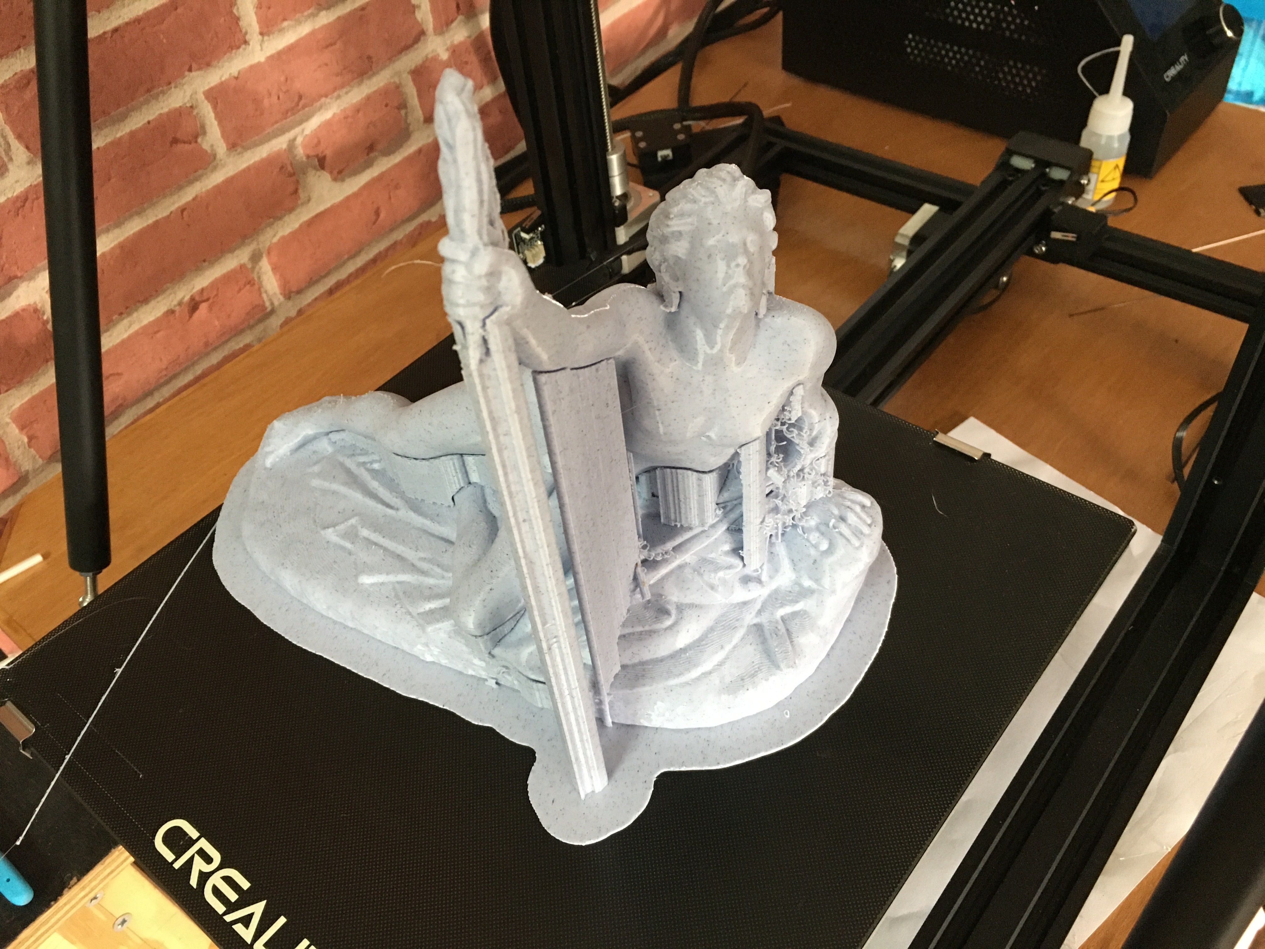 3D printable The Soldier of Marathon Announces Victory at the Louvre ...