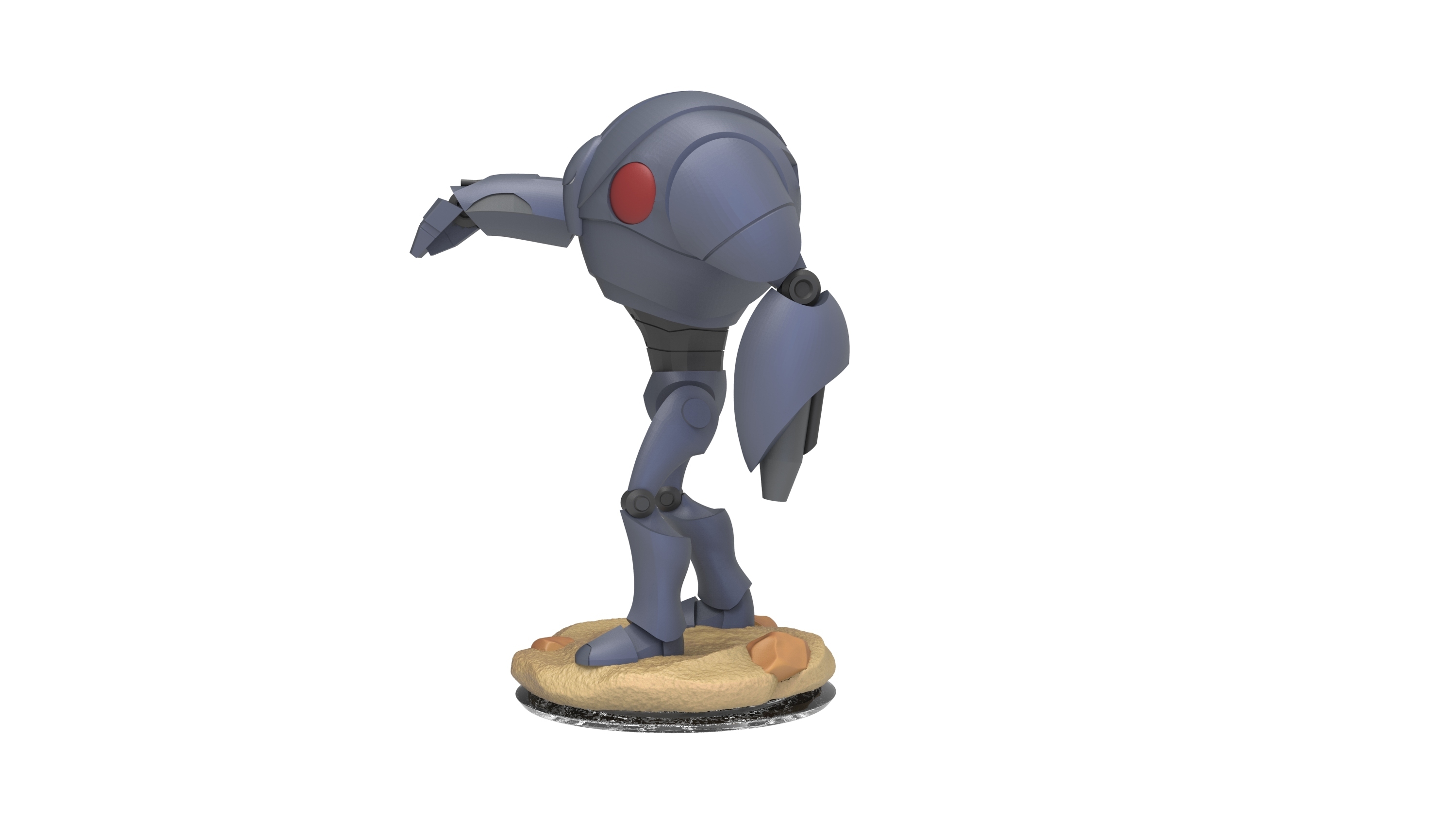 STL file Infinity Super Battle Droid・3D print object to download・Cults