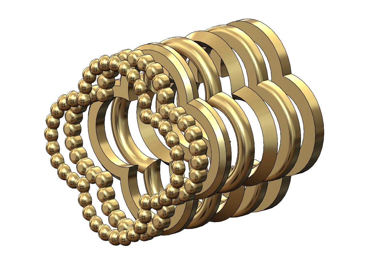 STL file Alhambra motif frames 3D print model・3D printing design to