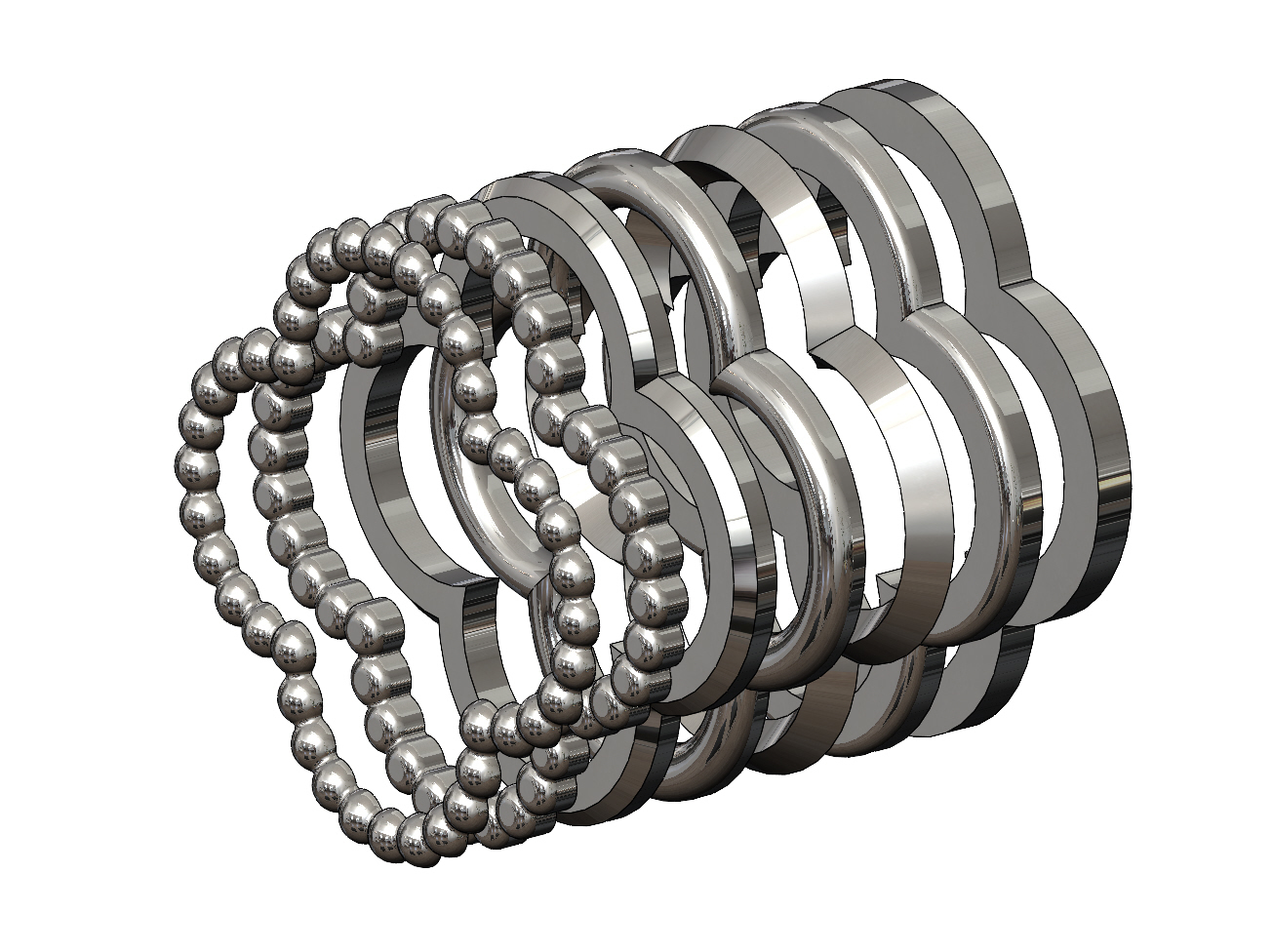 Файл STL Alhambra motif frames 3D print model 🚐・Дизайн 3Dпечати для