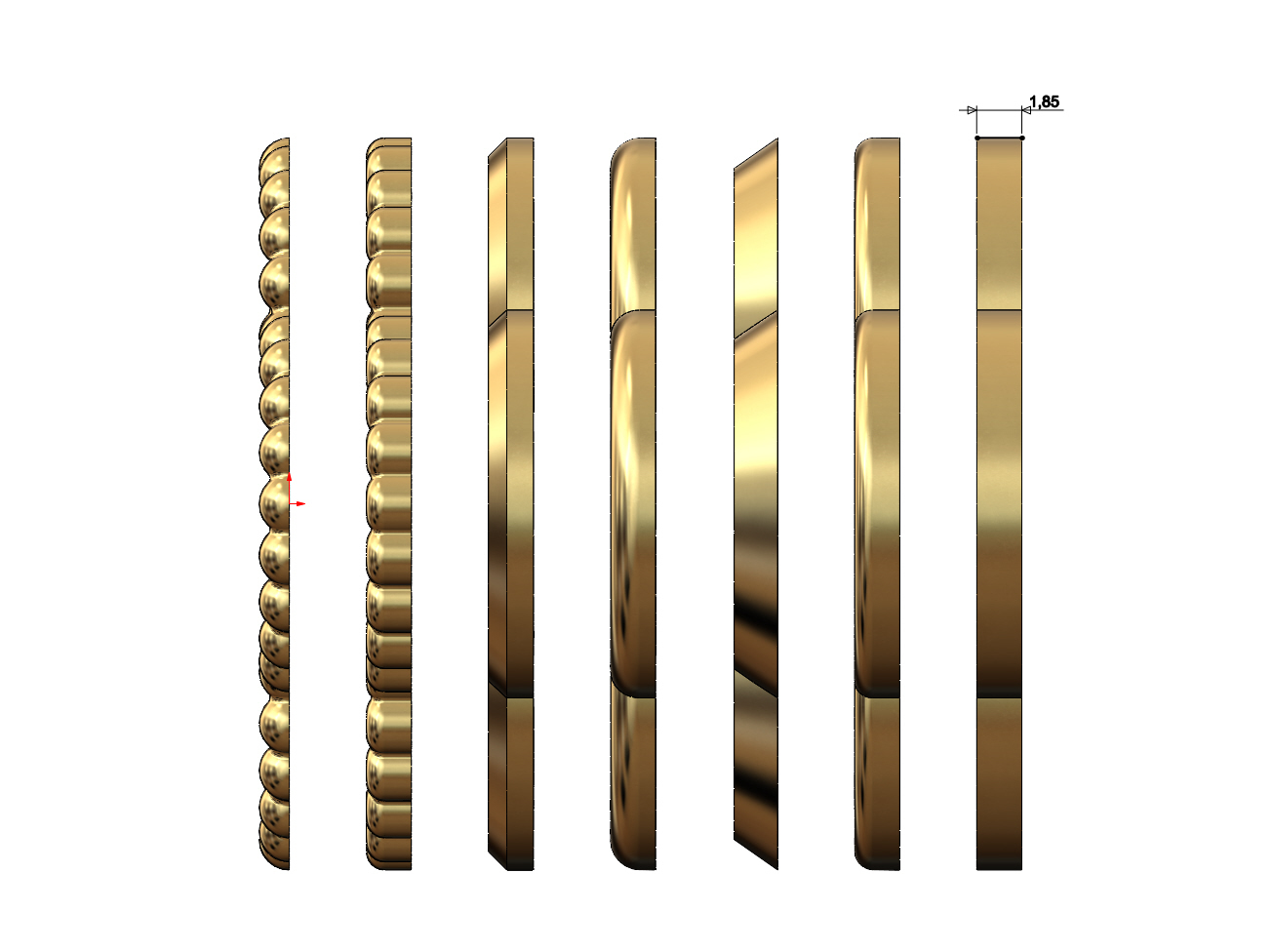 Файл STL Alhambra motif frames 3D print model 🚐・Дизайн 3Dпечати для