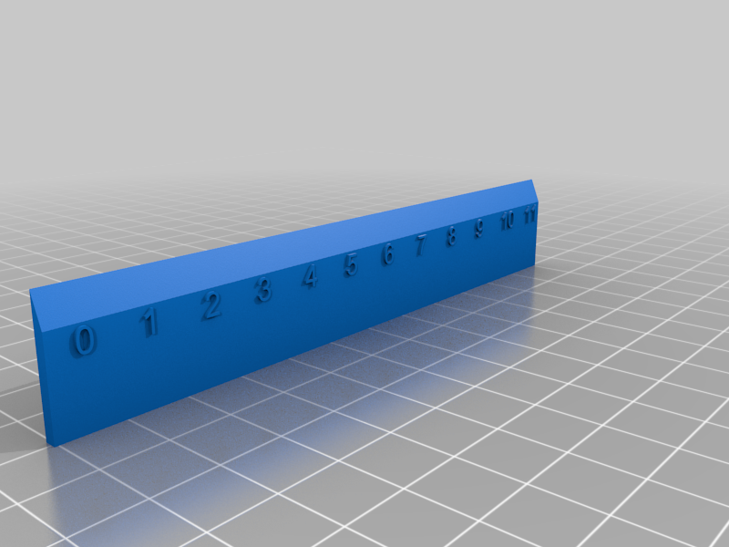 Free STL file Ruler・3D print design to download・Cults