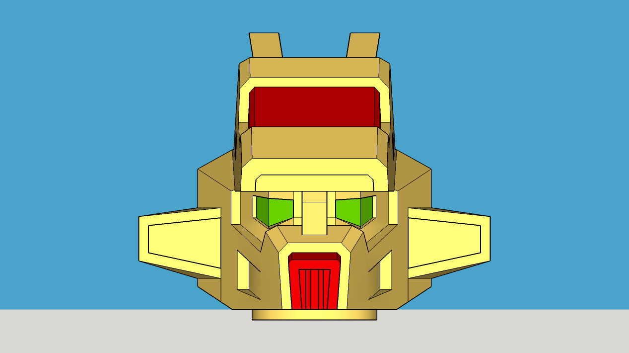 Free STL file Transformers Circuit replacement head for ER Wheeljack・3D