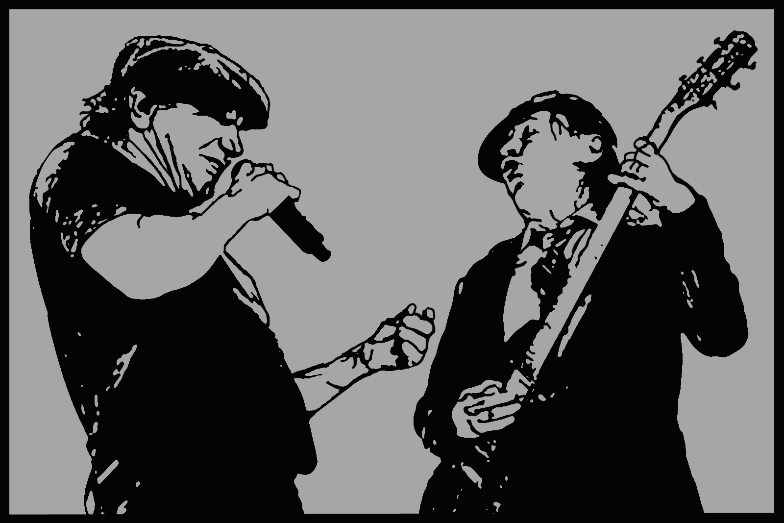 STL file AC/DC wall decoration 🎨・3D printable model to download・Cults