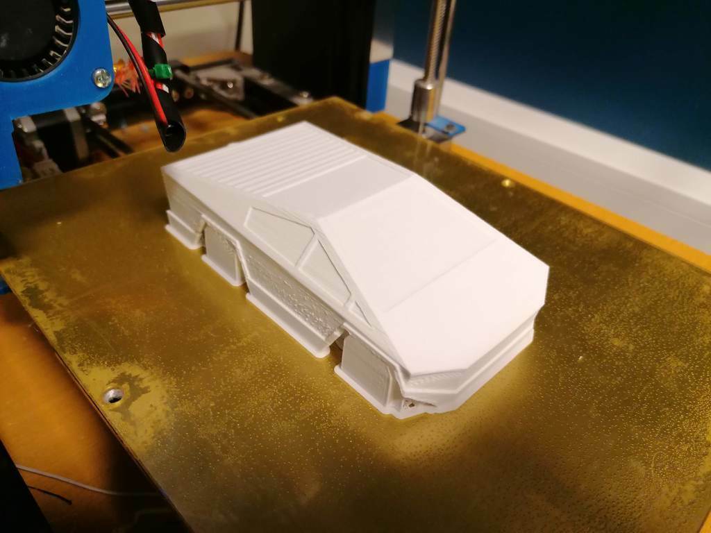 Free STL file Tesla CyberTruck shell for $12 USD Banggood RC Car・3D ...