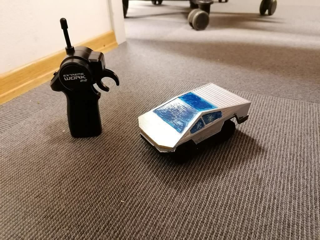 Free STL file Tesla CyberTruck shell for $12 USD Banggood RC Car・3D ...