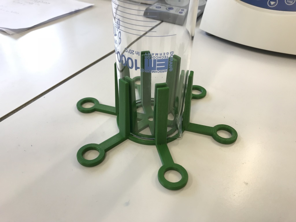 Free 3D file 1L graduated glass cylinder holder/dryer 🧪・3D printing ...