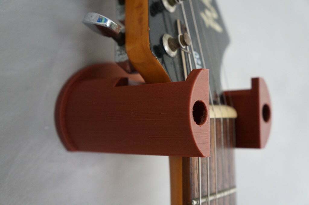 Free STL file Guitar Wall Mount・Model to download and 3D print・Cults