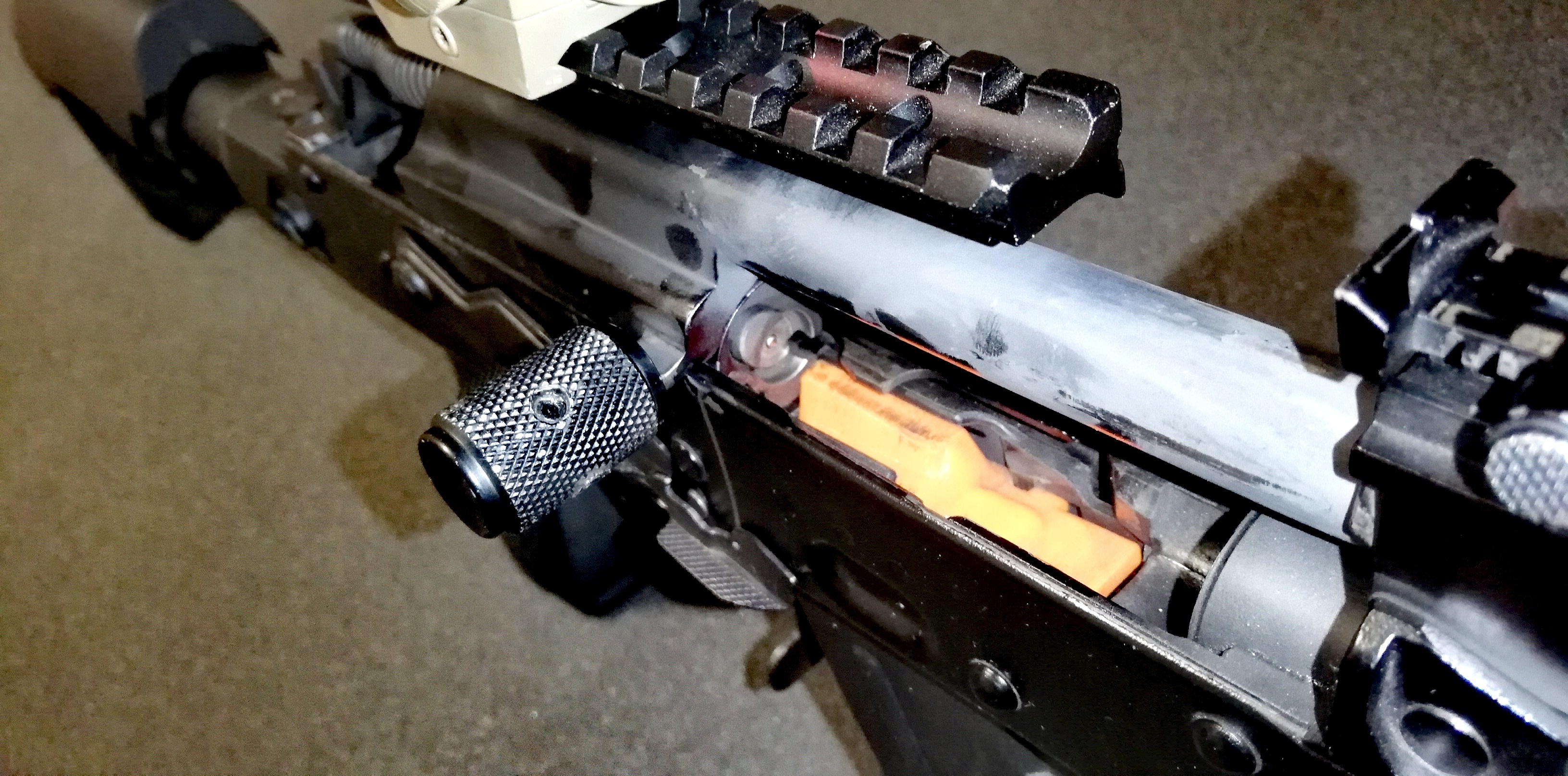 STL file Stop catch, bolt hold open ak 47 7,62x39 Magpul Pmag magazine