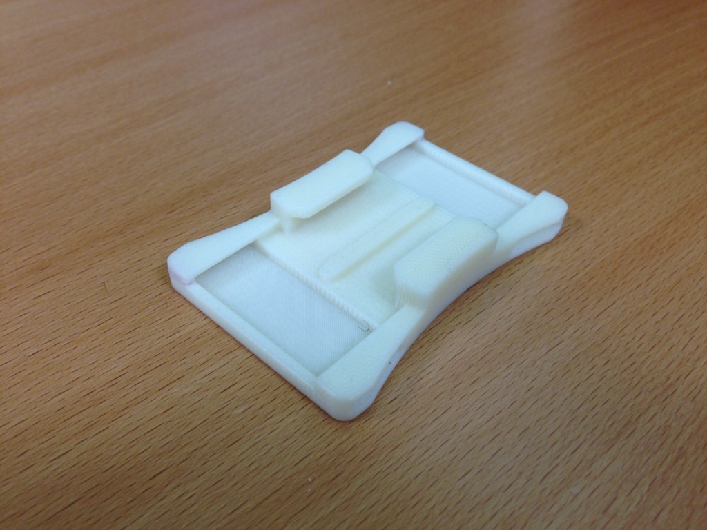 Free 3D file GoPro Velcro Strap Mount 02 🎒・3D printable model to