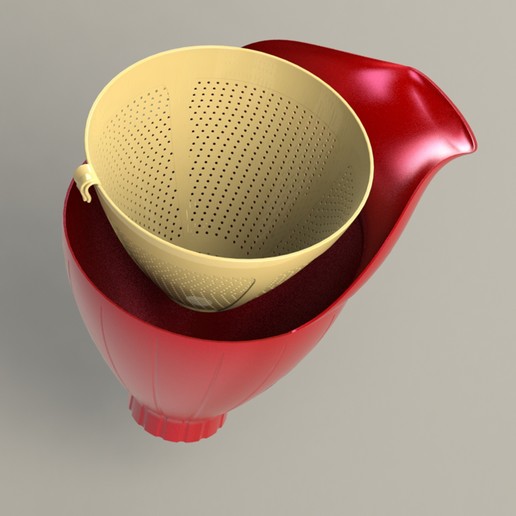 Download STL file facilitator funnel (bottle funnel) • 3D printable