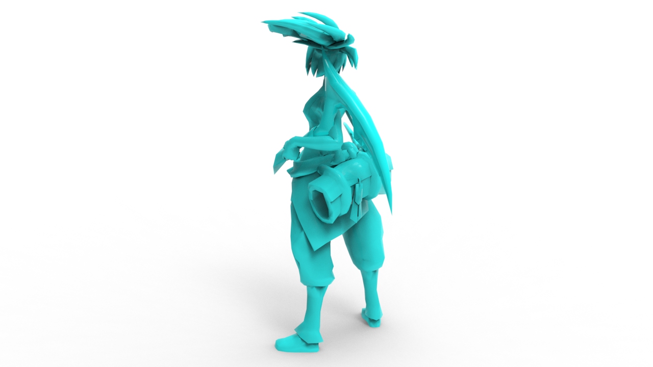 STL file Akali - League of Legends 🎲・3D printing idea to download・Cults