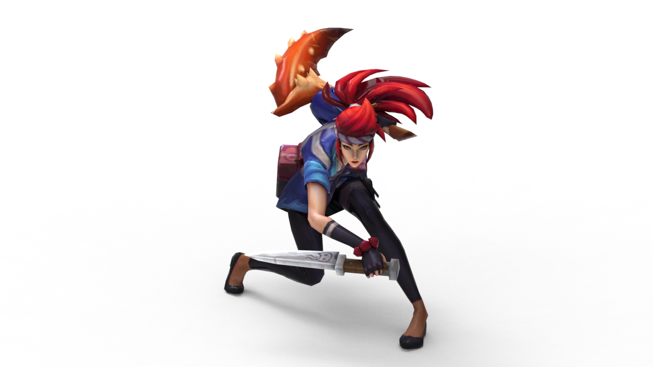 Archivo STL Akali Sashimi - League of Legends 🎲・Plan de impresión en 3D ...