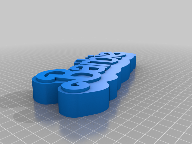 Free 3D file Barbie Logo 🚩・3D printable model to download・Cults