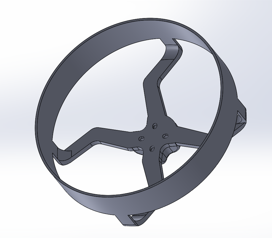 Free STL file Drone Propeller Guard Drone Propeller Guard 🚁・Design to