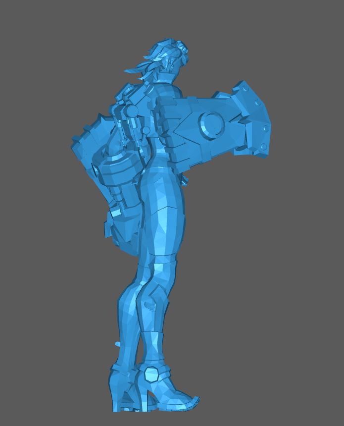 Vi Wild Rift Model STL-Datei Low Poly Vi Wild Rift・3D-druckbares Modell zum Herunterladen ...