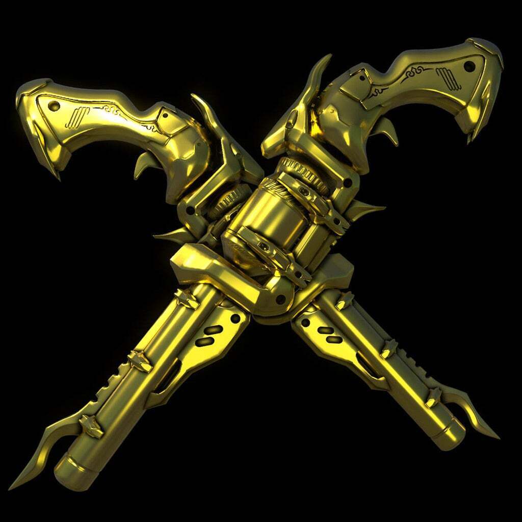 Free STL file Warframe Mesa Prime Regulator Pistols 🔫・Design to