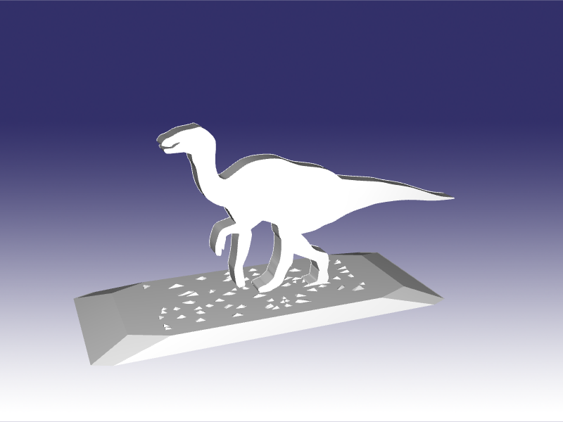 STL file Edmontosaurus - Dinosaur toy Design for 3D Printing・Template ...