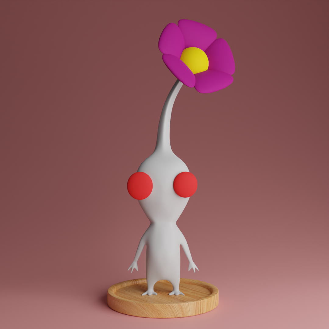 STL file White pikmin・3D printing model to download・Cults