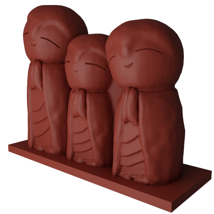 STL file Jizo statue・Template to download and 3D print・Cults