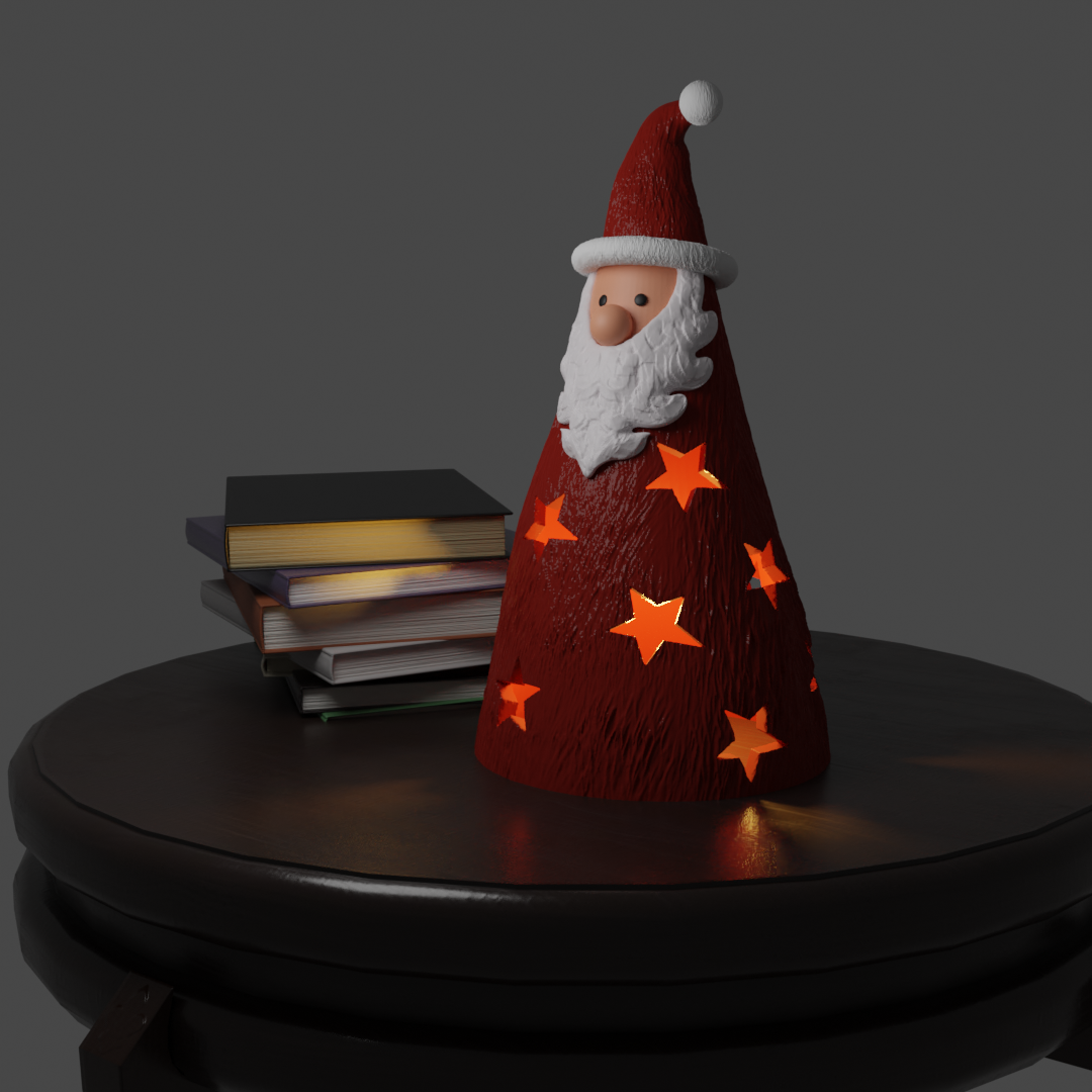 STL file Christmas lamp・3D print model to download・Cults