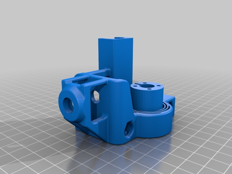 Free 3D file Prusa X axis end brackets with flanged nut for TR8・3D ...