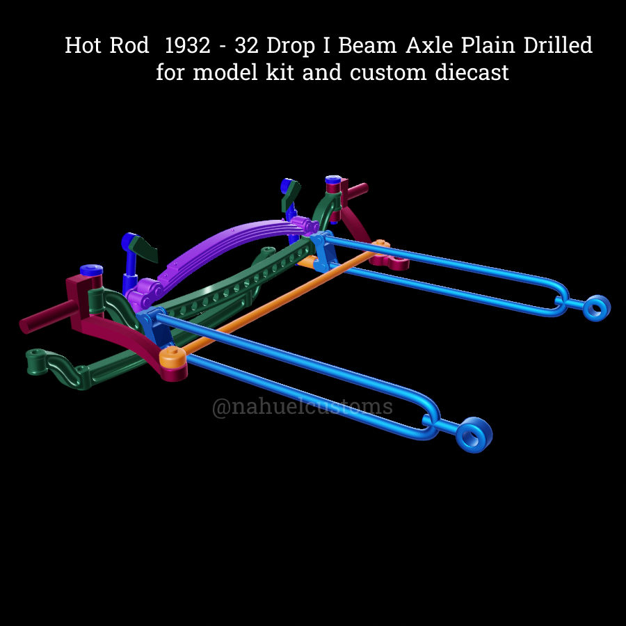 Dropped I Beam Axles