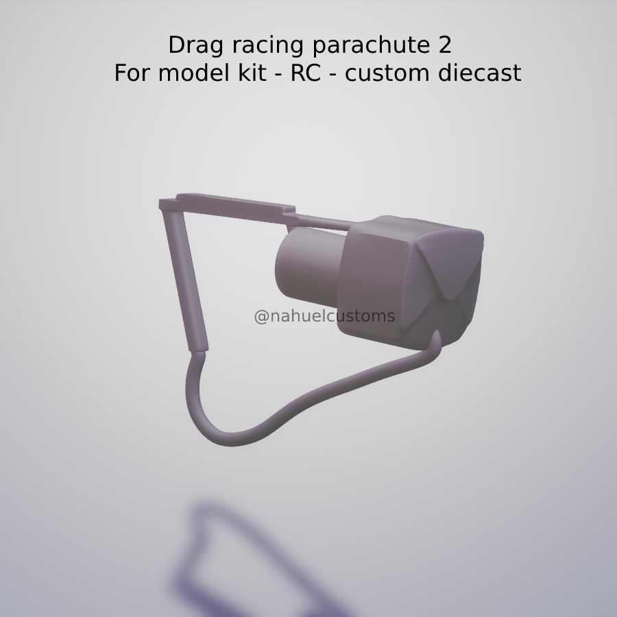 thumbnail image 2 of RJS 10' Drag Race Parachute Kit - 4-Line, Black, 2025 New Release (Model 1014) 2 of 6