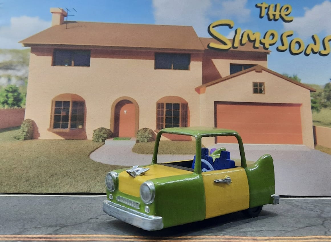 3D The Simpsons Western Europe Car SHE LL GO 300 3d-the-simpsons-western-europe-car-she-ll-go-300