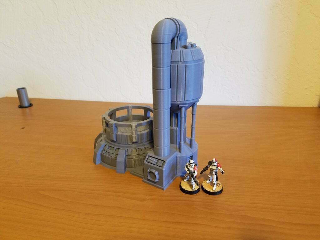 Free STL file Terrain - Lava Refiner - For SW Legion・3D printing model ...