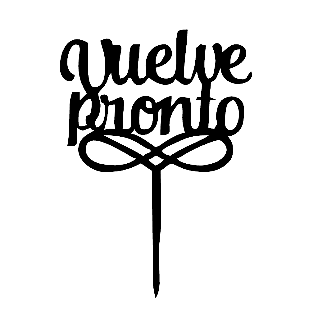 3D file Textured Lettering Topper・3D printing model to download・Cults