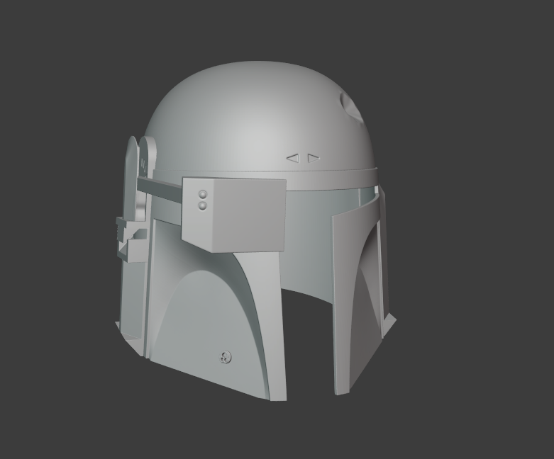 STL file Boba Fett's Helmet 🪖・3D print model to download・Cults