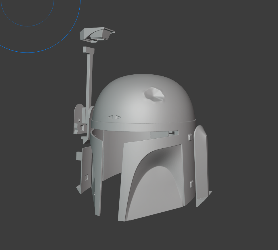 STL file Boba Fett's Helmet 🪖・3D print model to download・Cults