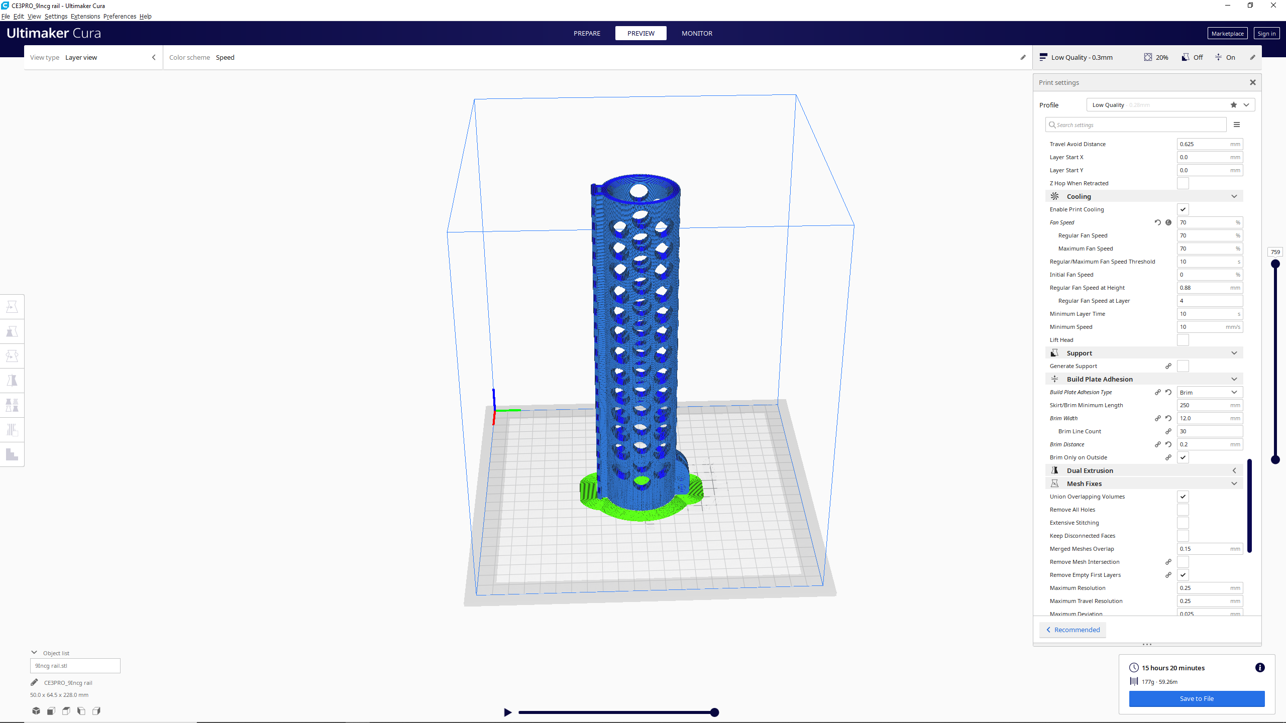STL file Float rail M4 9inch・Template to download and 3D print・Cults