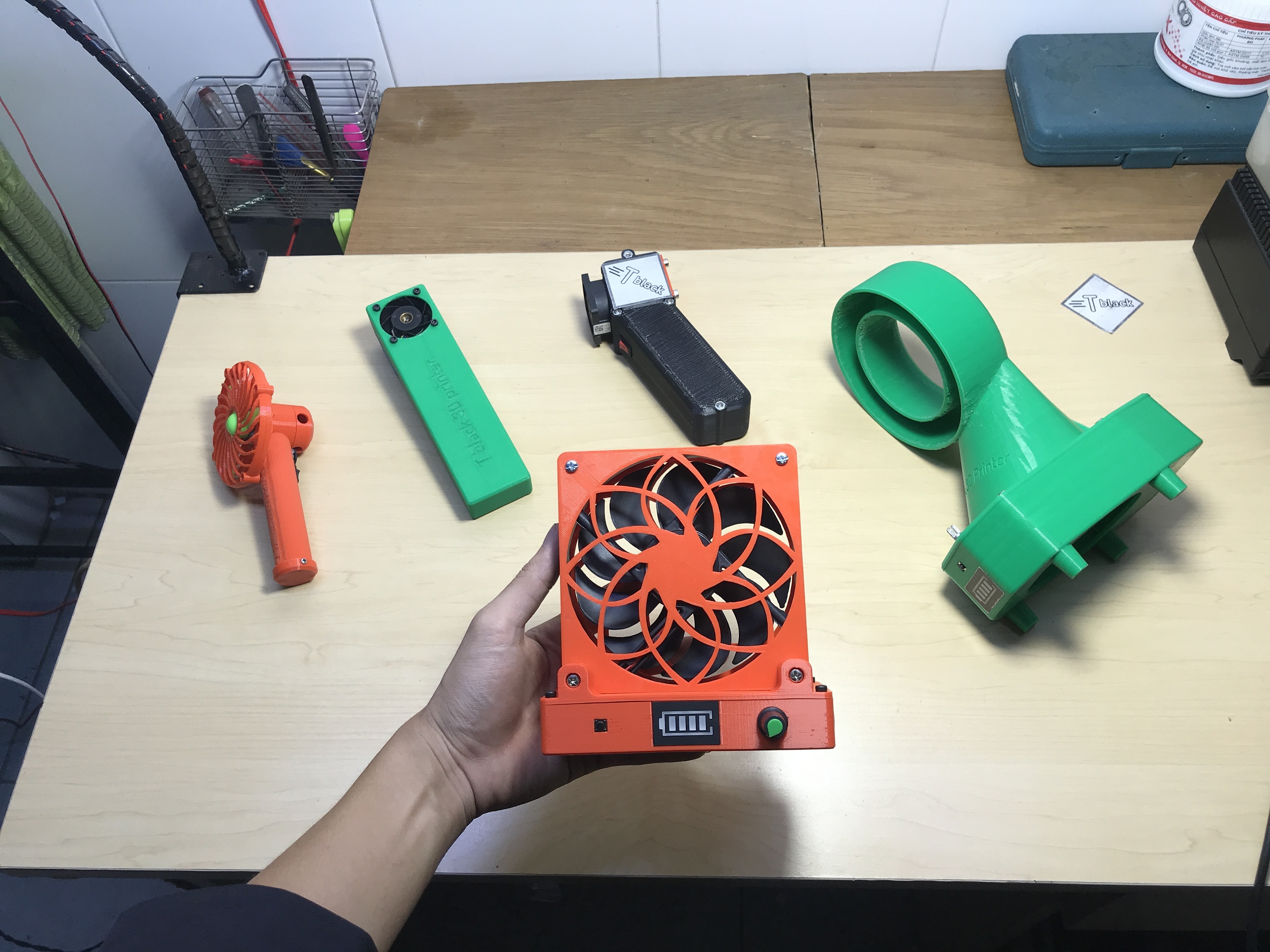 Free STL file Desk Fan Pc・3D printer model to download・Cults