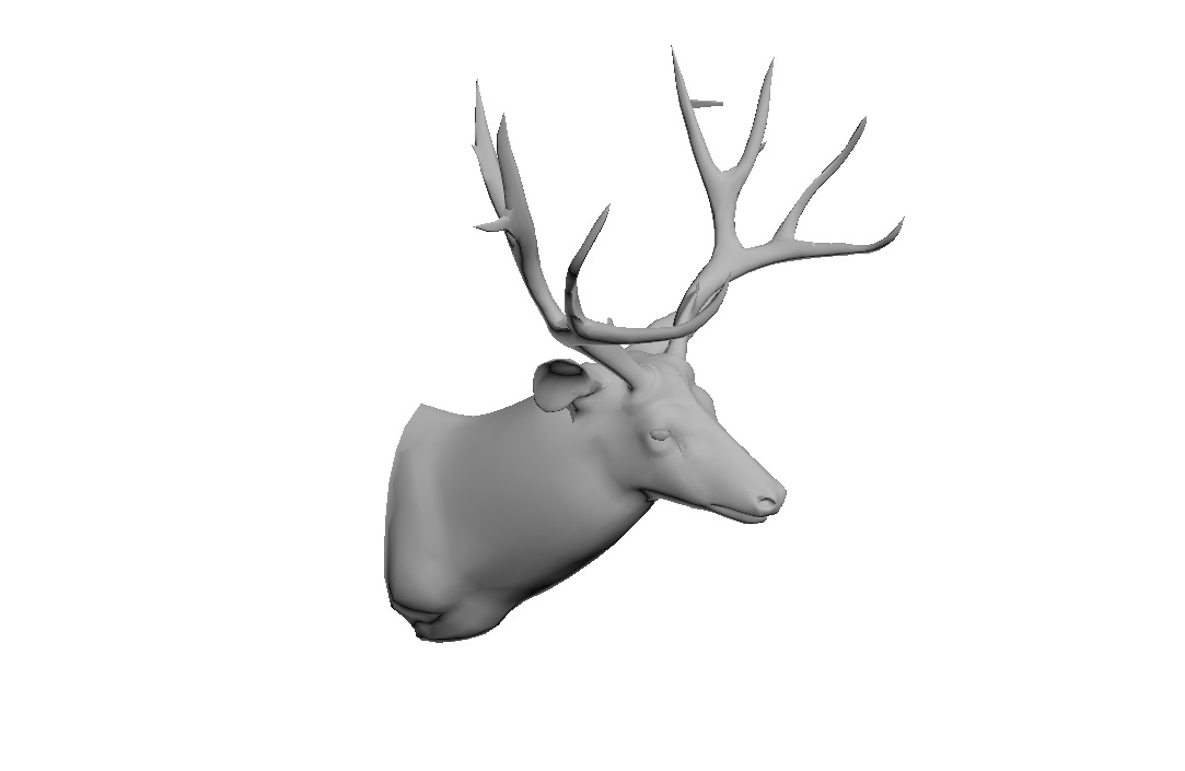 3D file Deer Head・Template to download and 3D print・Cults
