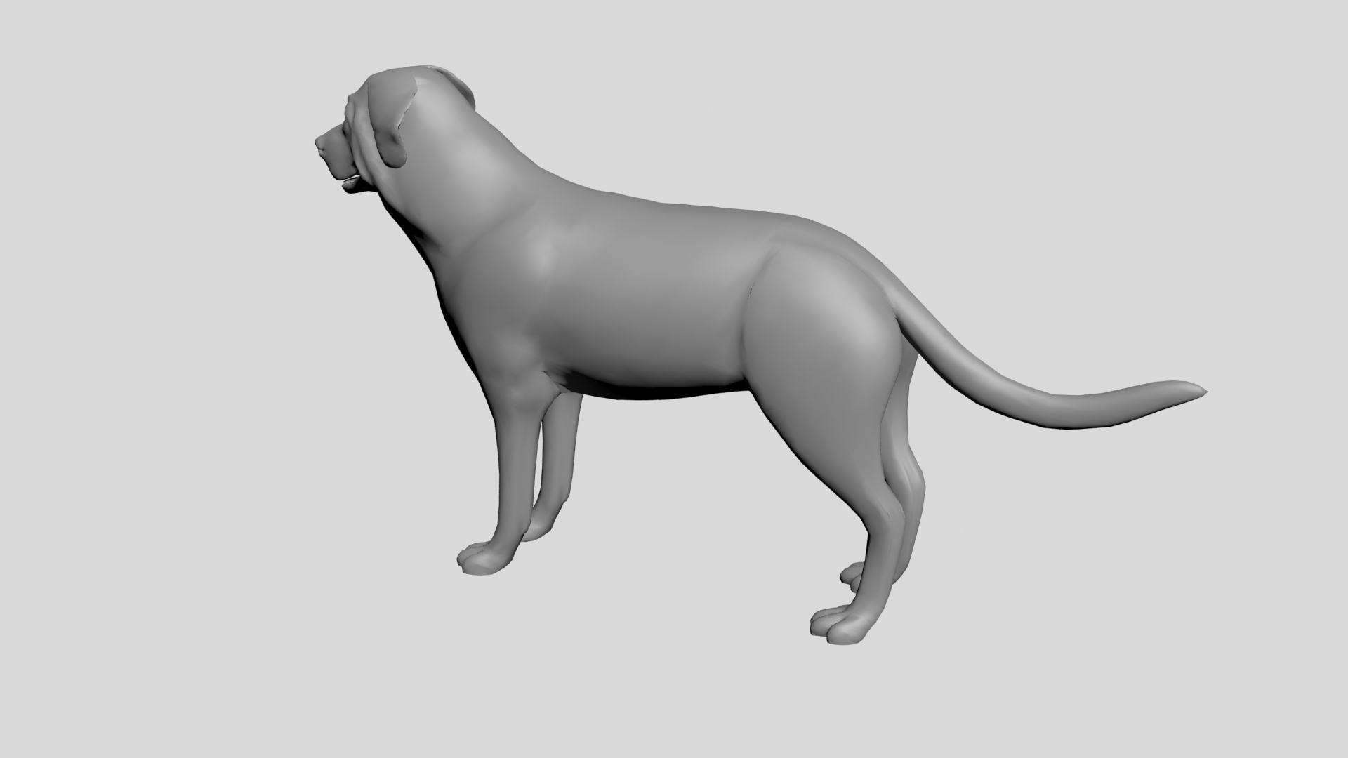 3D file dog・3D printable model to download・Cults