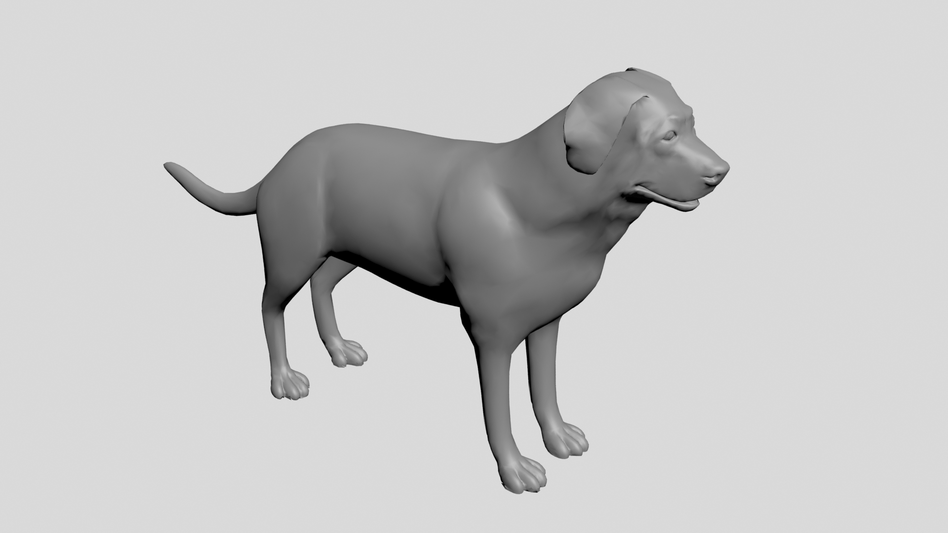 3D file dog・3D printable model to download・Cults