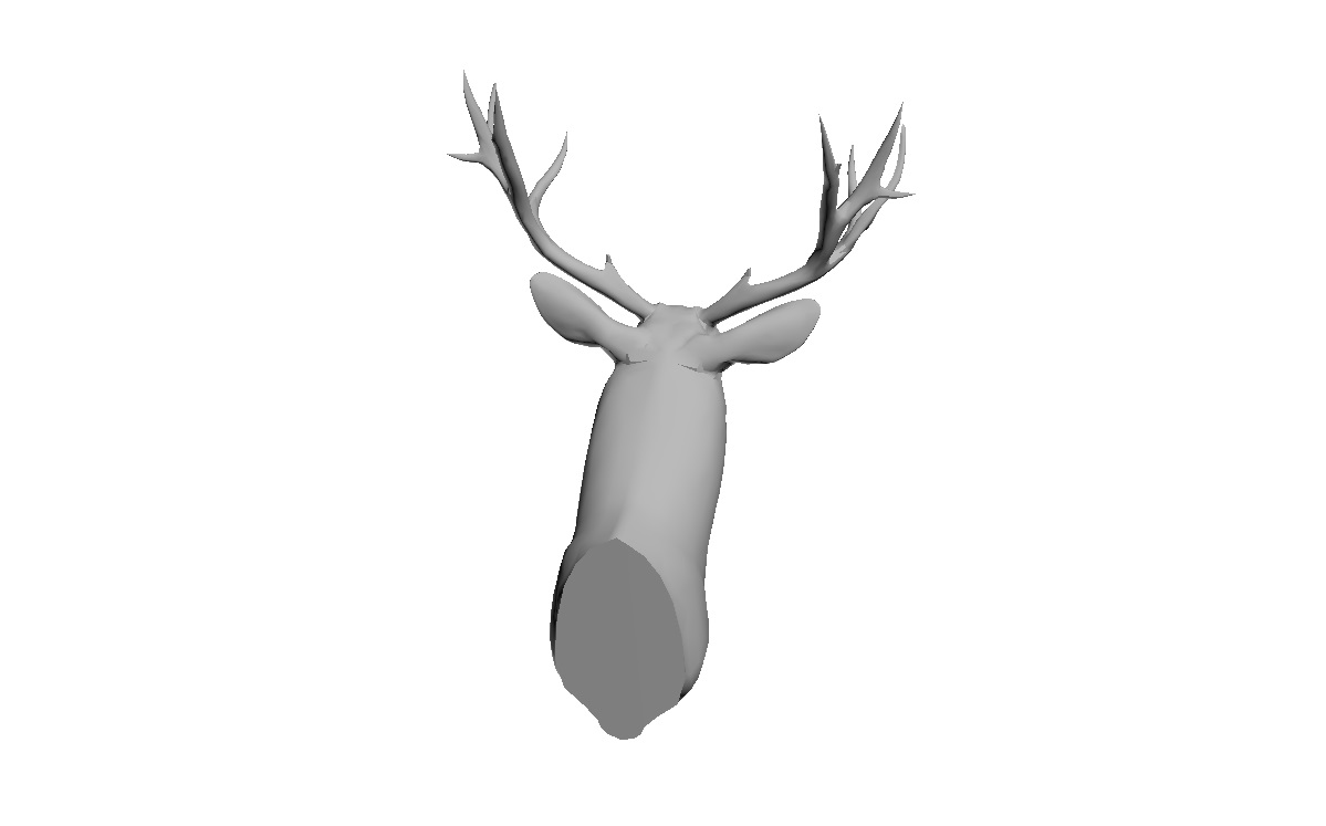 3D file Deer Head・Template to download and 3D print・Cults