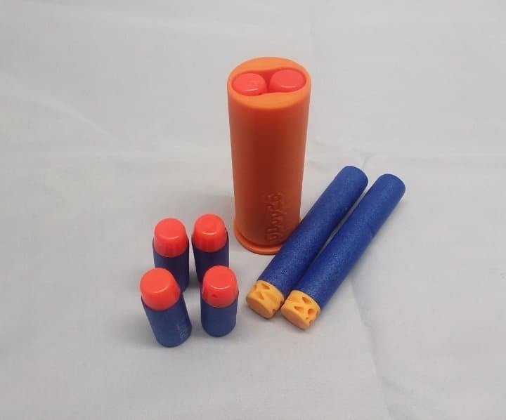 Free 3D File Nerf Shotgun Shells Spring Thunder All Variants 3D 