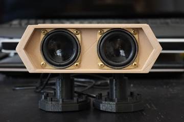 STL file Audio Speaker Box Makeover・Model to download and 3D print・Cults