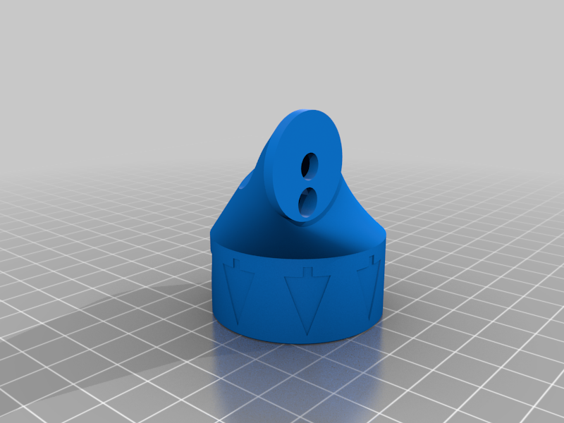 Free 3D file LED tealight holder wall mount V1.1・Template to download ...