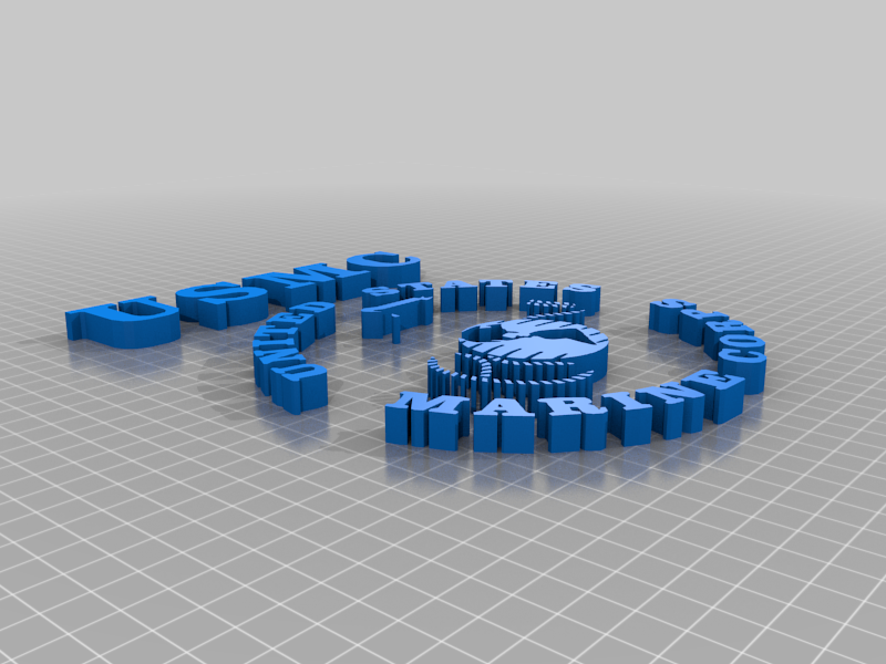 Free 3D file USMC Logo Multi Color 🎨・3D printer model to download・Cults