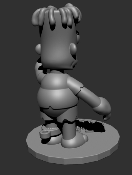 Descargar archivo STL gratis HUGO SIMPSON (BART'S EVIL TWIN) • Modelo ...