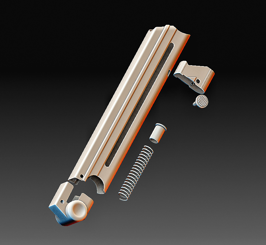 Luger Layout STL file P 08 Luger magazine・Model to download and 3D print・Cults