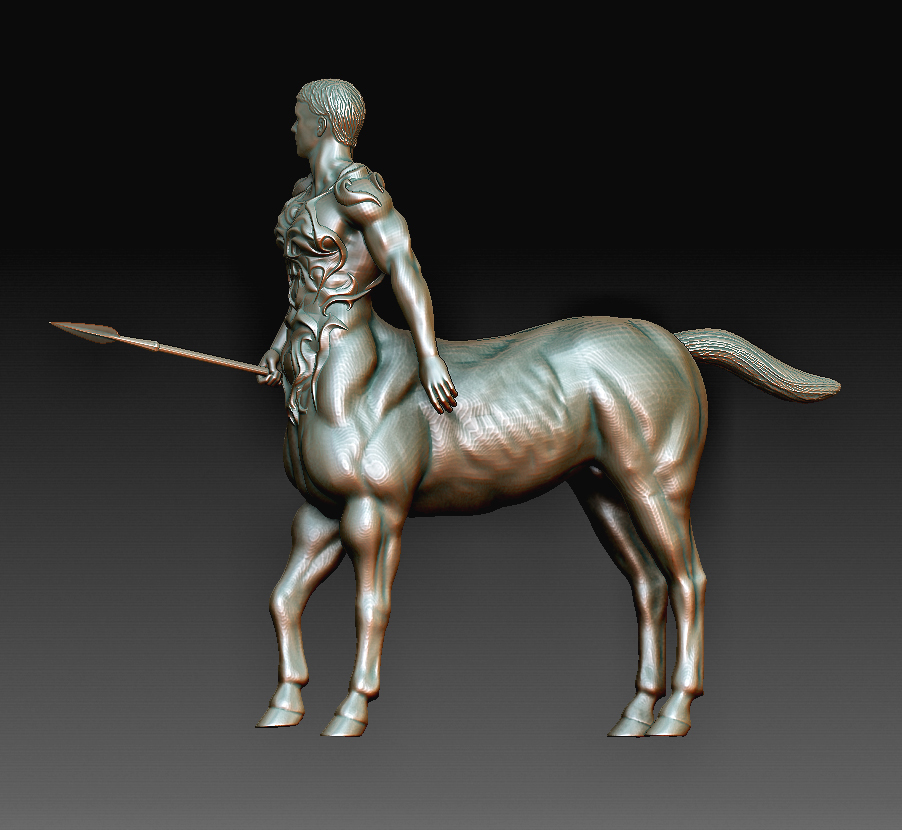 STL file Centaur・3D print design to download・Cults