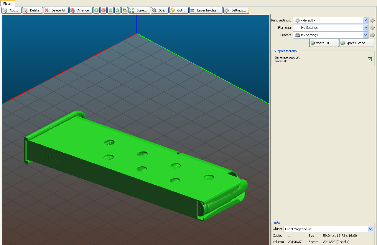 Fichier STL Magazine TT・Modèle à télécharger et à imprimer en 3D・Cults