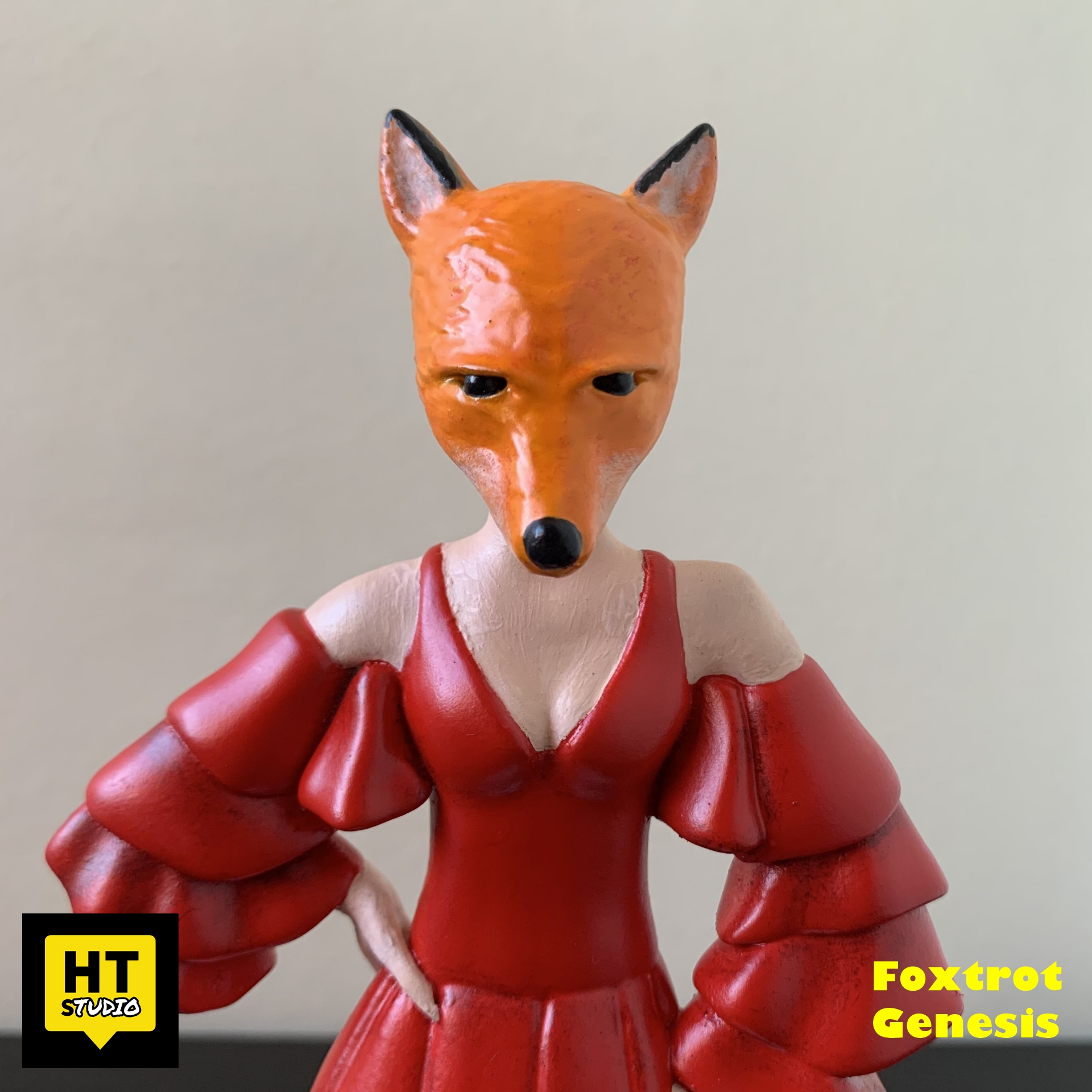 STLDatei Foxtrot Genesis Album Figur 🎨・Design zum Herunterladen und 3D